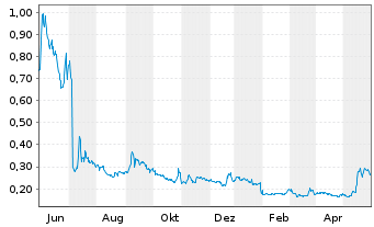 Chart Desert Mountain Energy Corp. - 1 Jahr