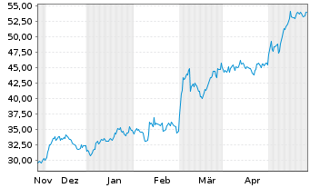 Chart RadNet Inc. - 6 Monate